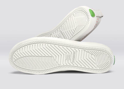 OCA Low 低筒 麂皮運動鞋 煙灰白 繡花