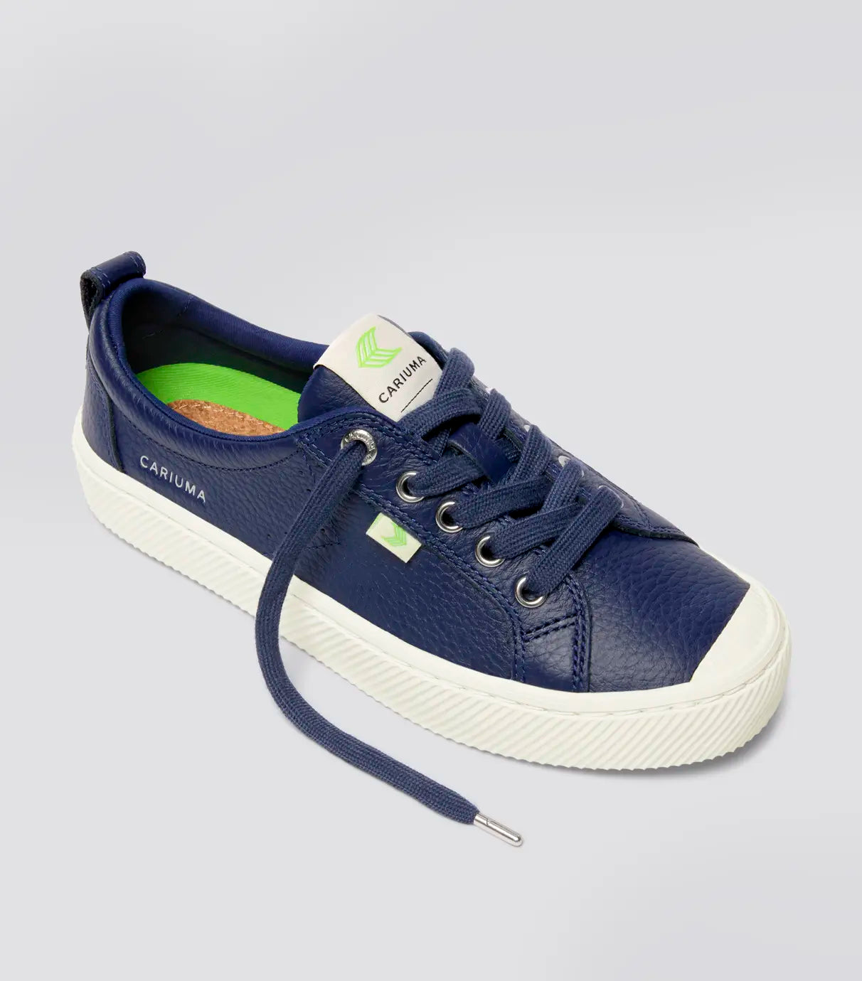 OCA Low 低筒 高級皮革運動鞋 海洋藍