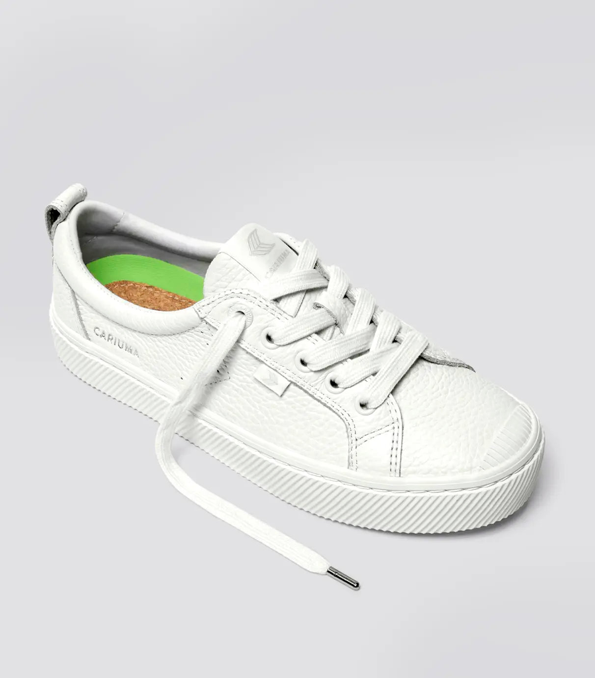 OCA Low 低筒 高級皮革運動鞋 白色