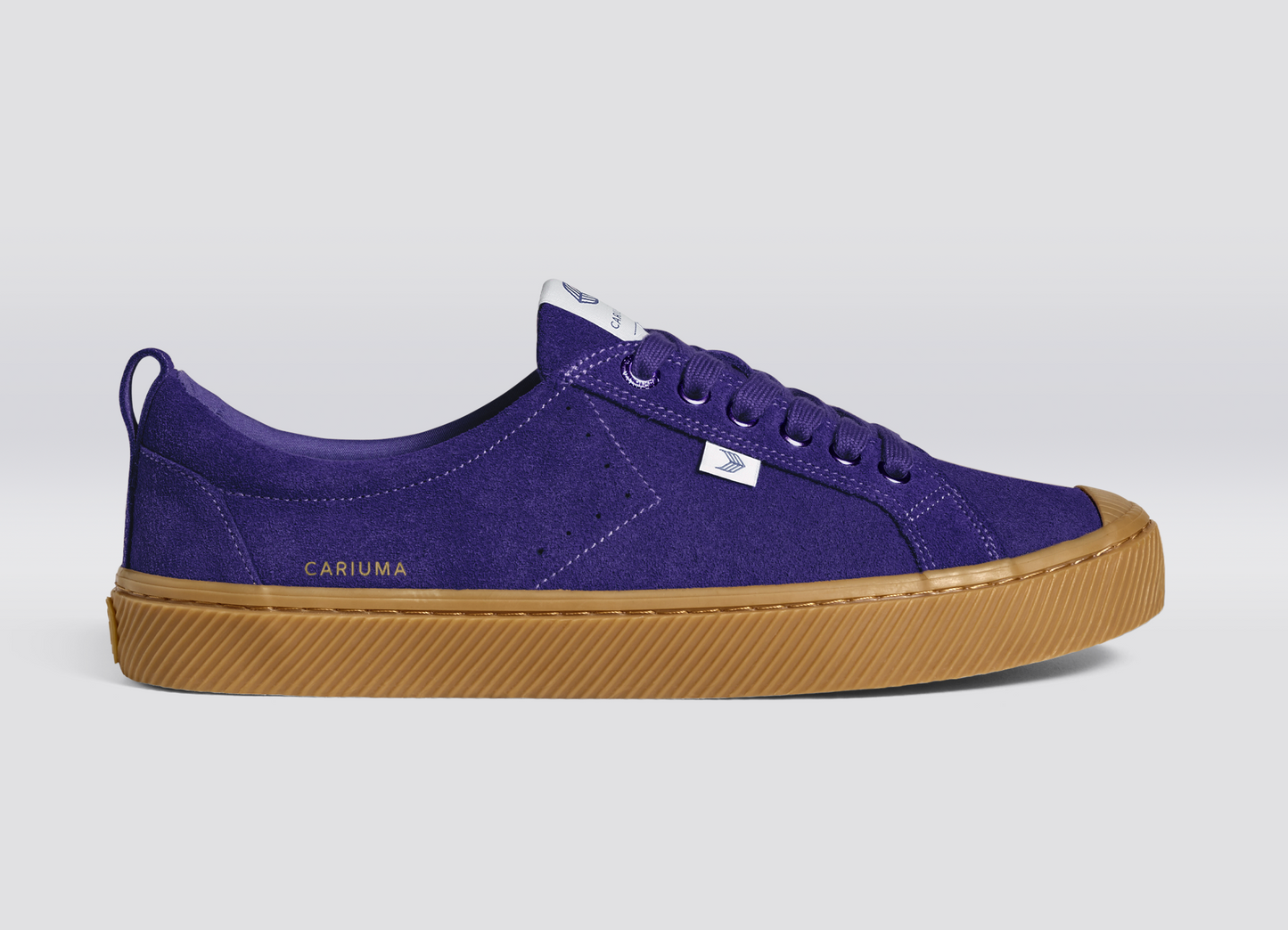 OCA Low 低筒 麂皮運動鞋 深紫 橡膠底