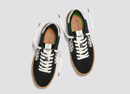 CATIBA PRO 2.0 經典厚底滑板運動鞋 黑色 橡膠底