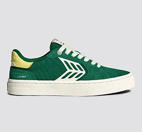 CATIBA PRO 2.0 經典厚底滑板運動鞋 綠色