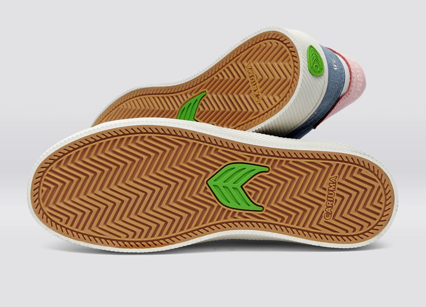 CATIBA PRO 2.0 經典厚底滑板運動鞋 灰藍 玫粉