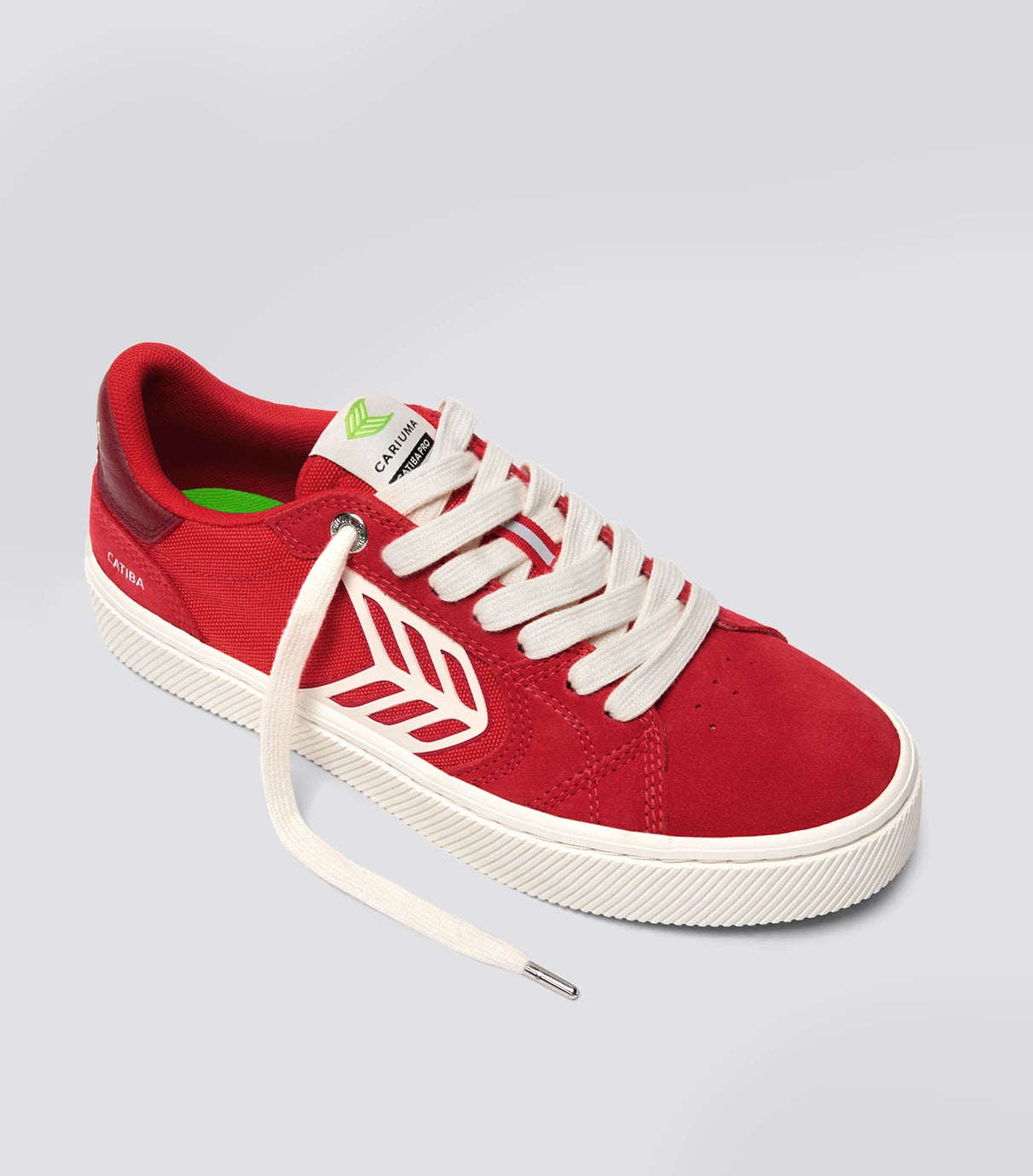 CATIBA PRO 2.0 經典厚底滑板運動鞋 紅色