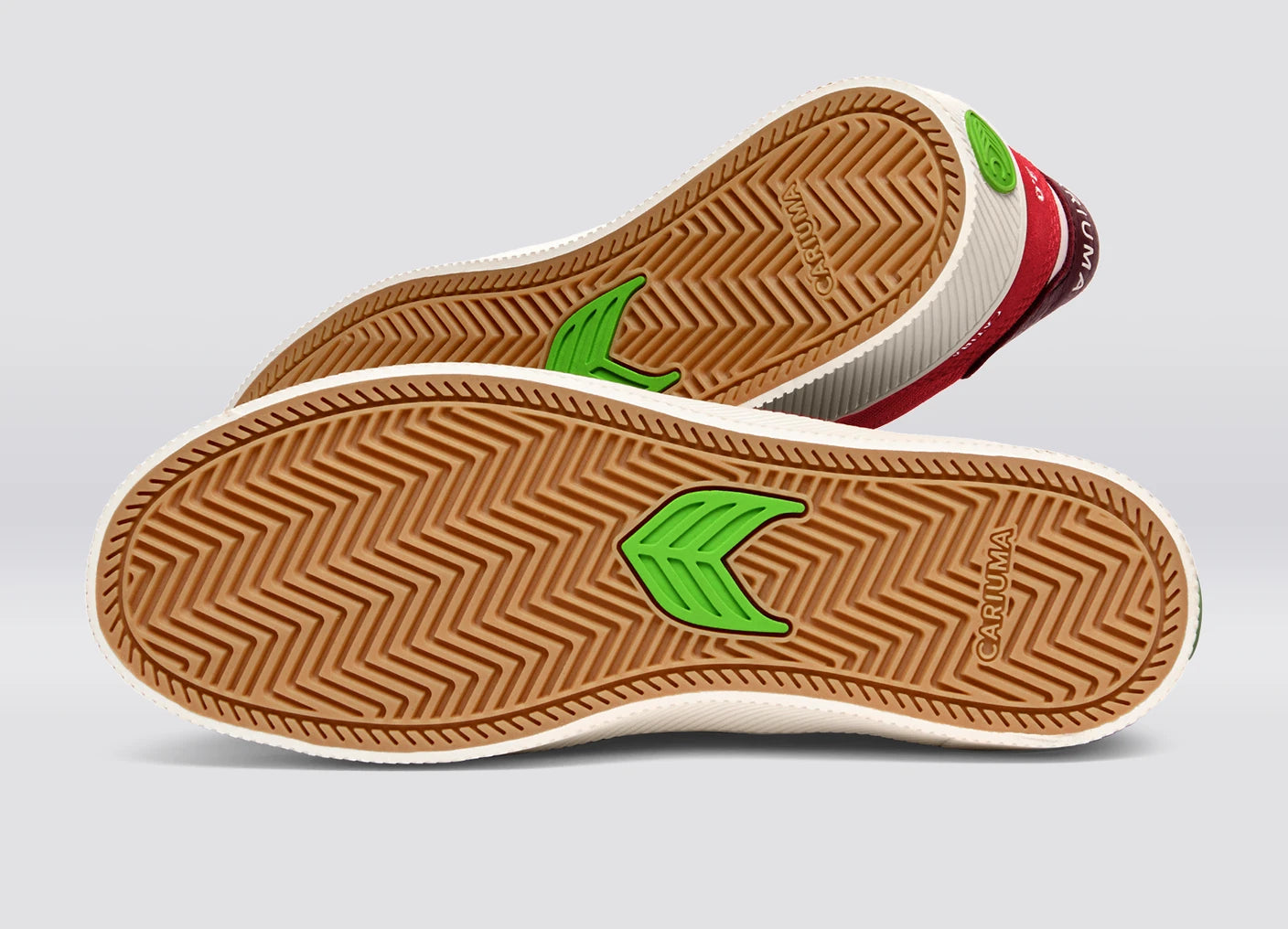 CATIBA PRO 2.0 經典厚底滑板運動鞋 紅色