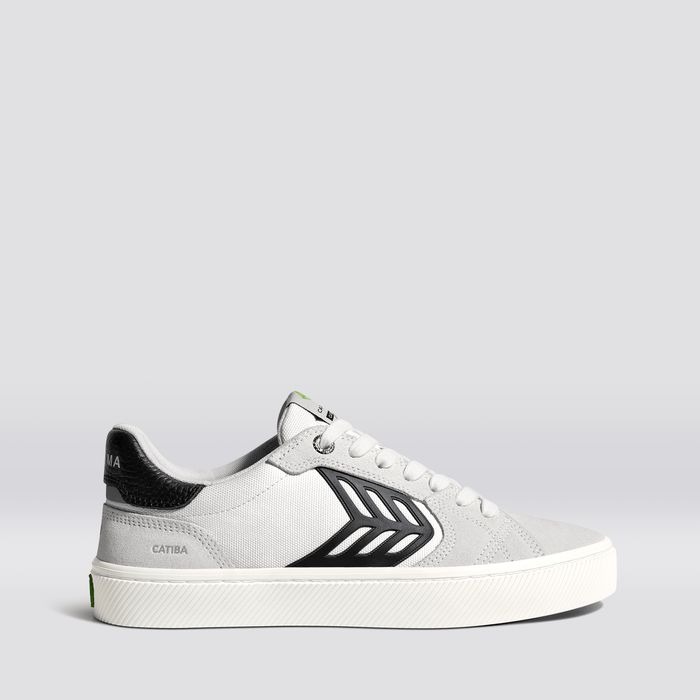CATIBA PRO 2.0 經典厚底滑板運動鞋 煙灰白 黑色