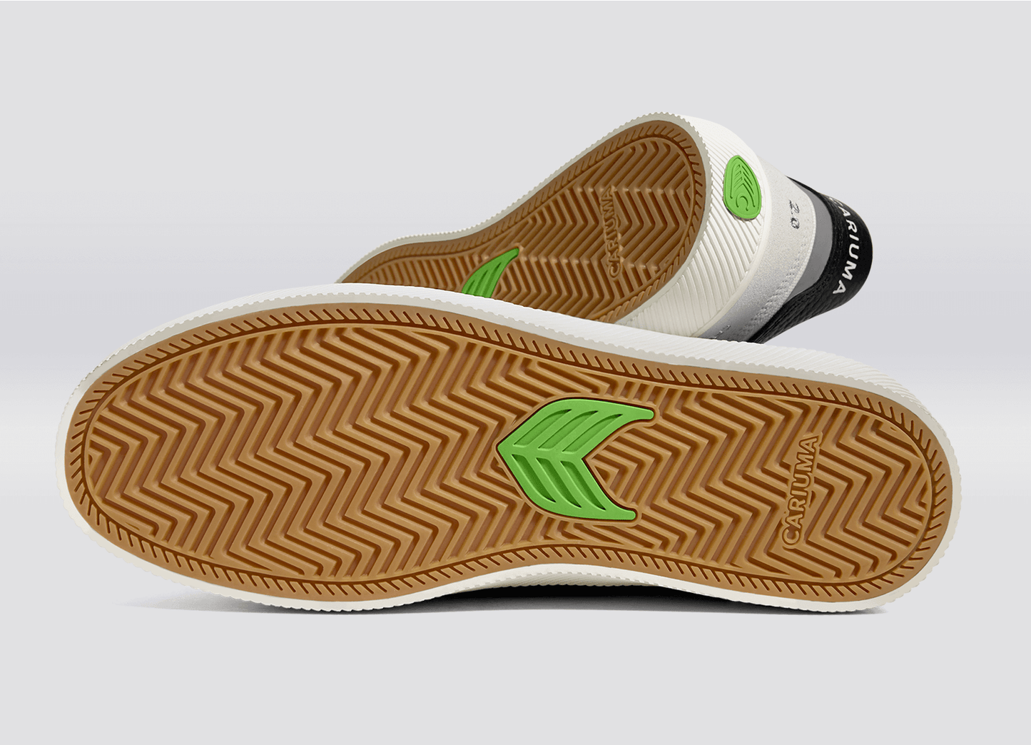 CATIBA PRO 2.0 經典厚底滑板運動鞋 煙灰白 黑色