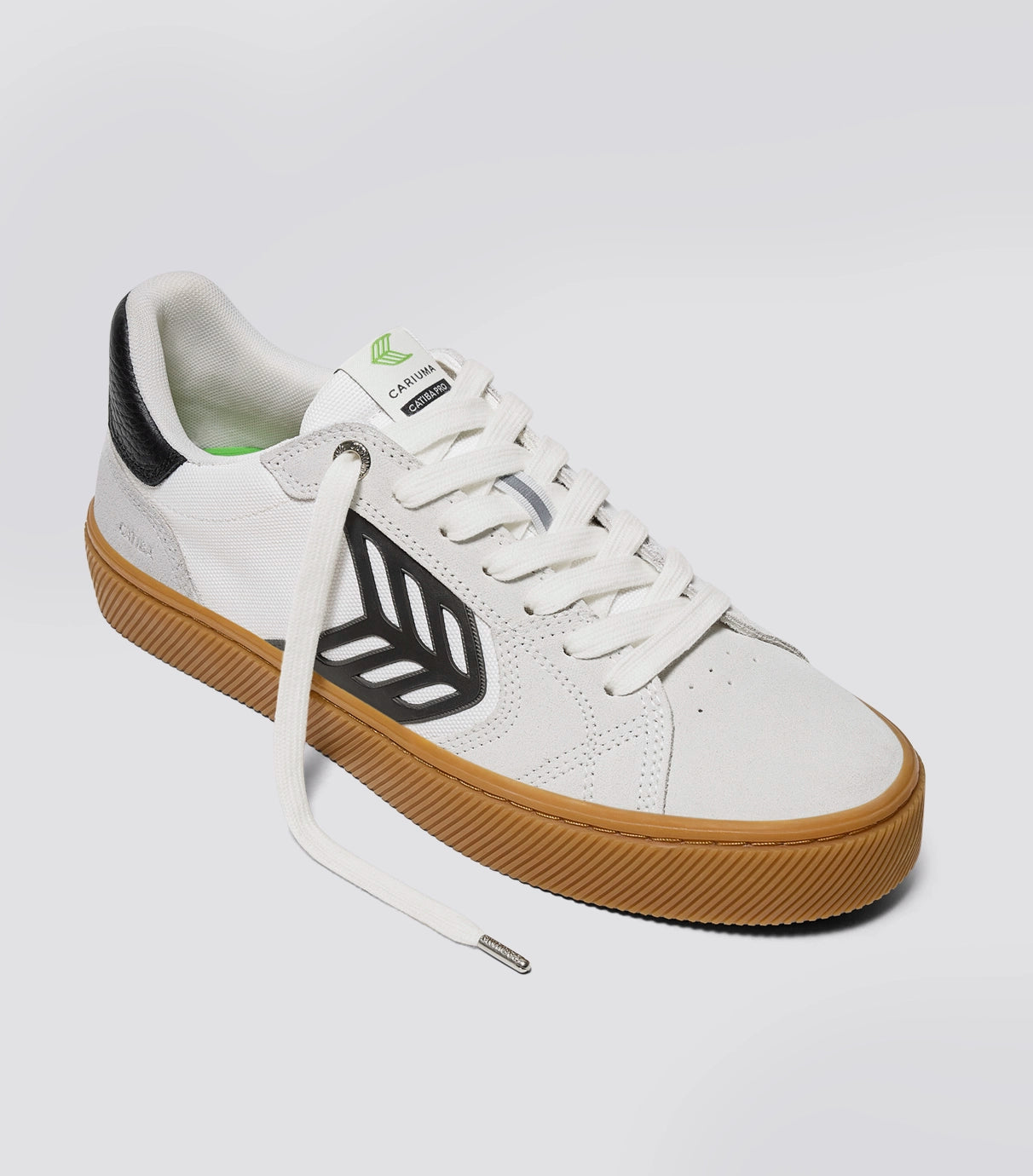 CATIBA PRO 2.0 Gum Smoke White Suede Off-White Cordura Black Logo Sneaker