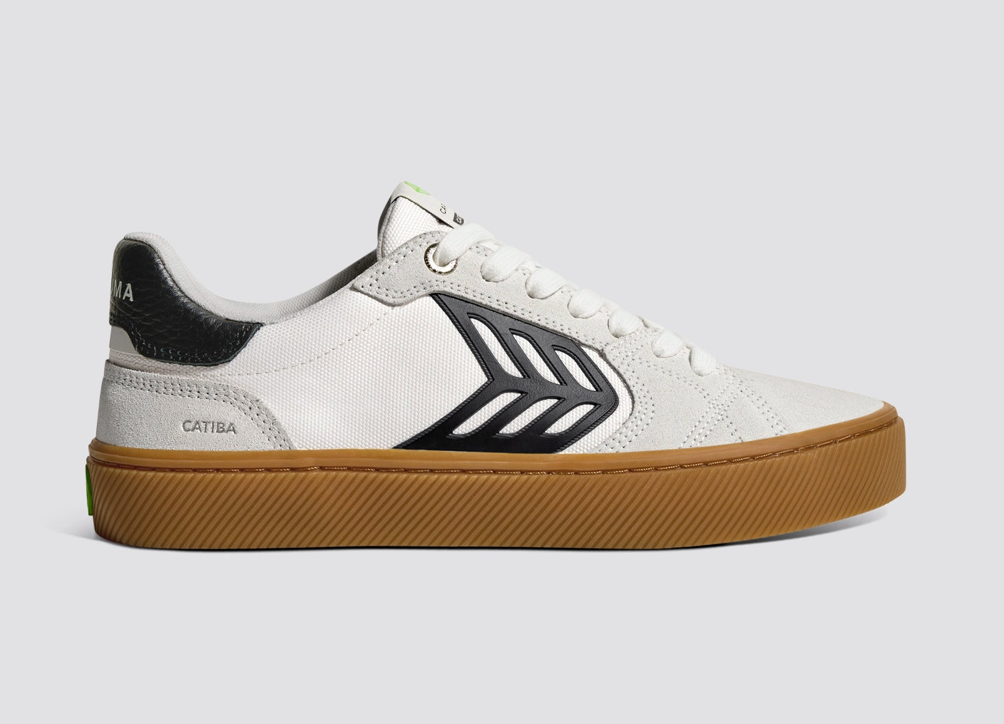 CATIBA PRO 2.0 Gum Smoke White Suede Off-White Cordura Black Logo Sneaker
