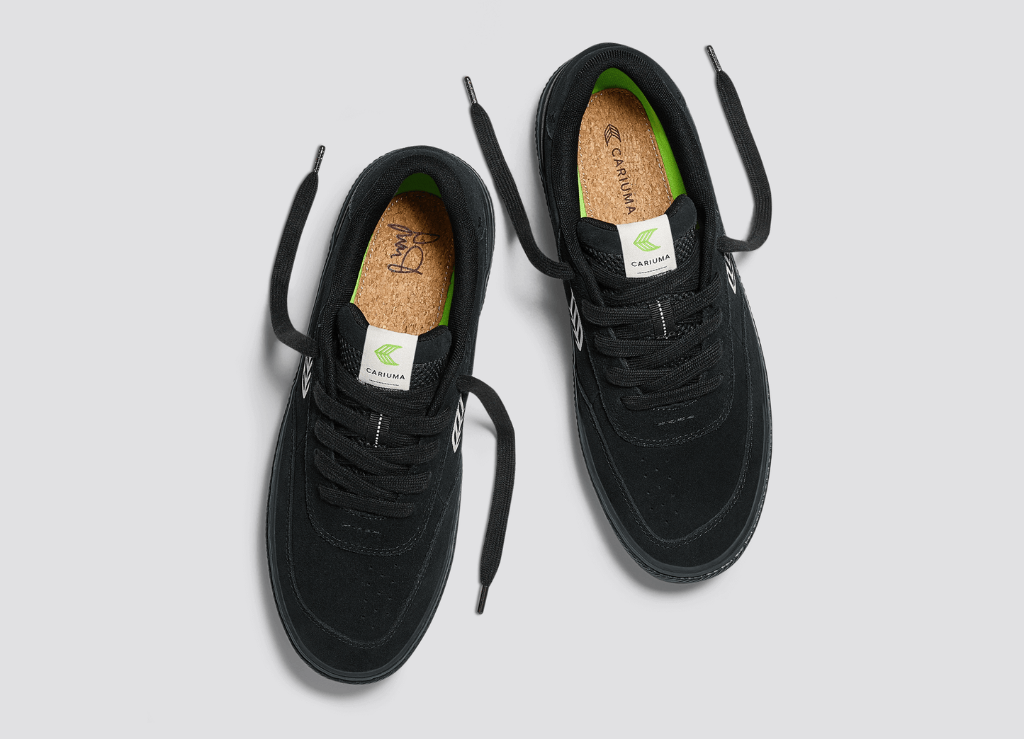 LUAN PRO 專業滑板麂皮運動鞋 全黑