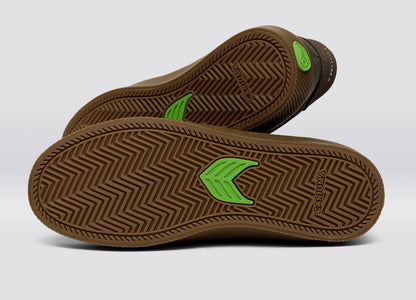 LUAN PRO 專業滑板麂皮運動鞋 深棕 橡膠底