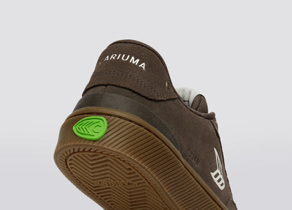 LUAN PRO 專業滑板麂皮運動鞋 深棕 橡膠底