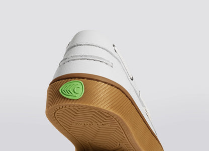 Mare  高級皮革 帆船鞋 白色