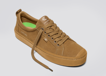 OCA Low 低筒 麂皮運動鞋 焦糖棕