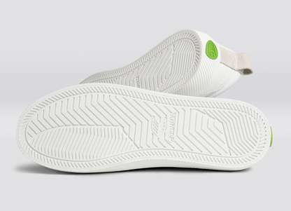 OCA Low 低筒 皮革 麂皮運動鞋 復古白