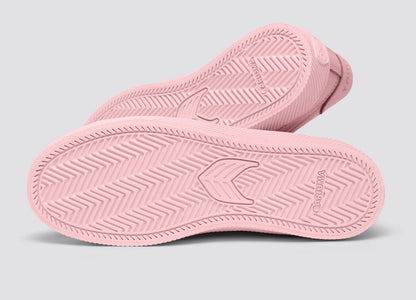 SALVAS 經典 高級皮革運動鞋 玫粉