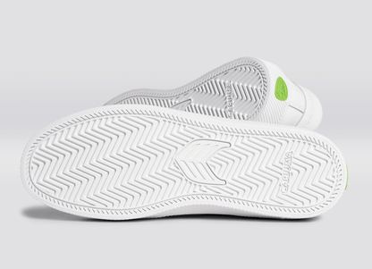 SALVAS 經典 皮革運動鞋 全白