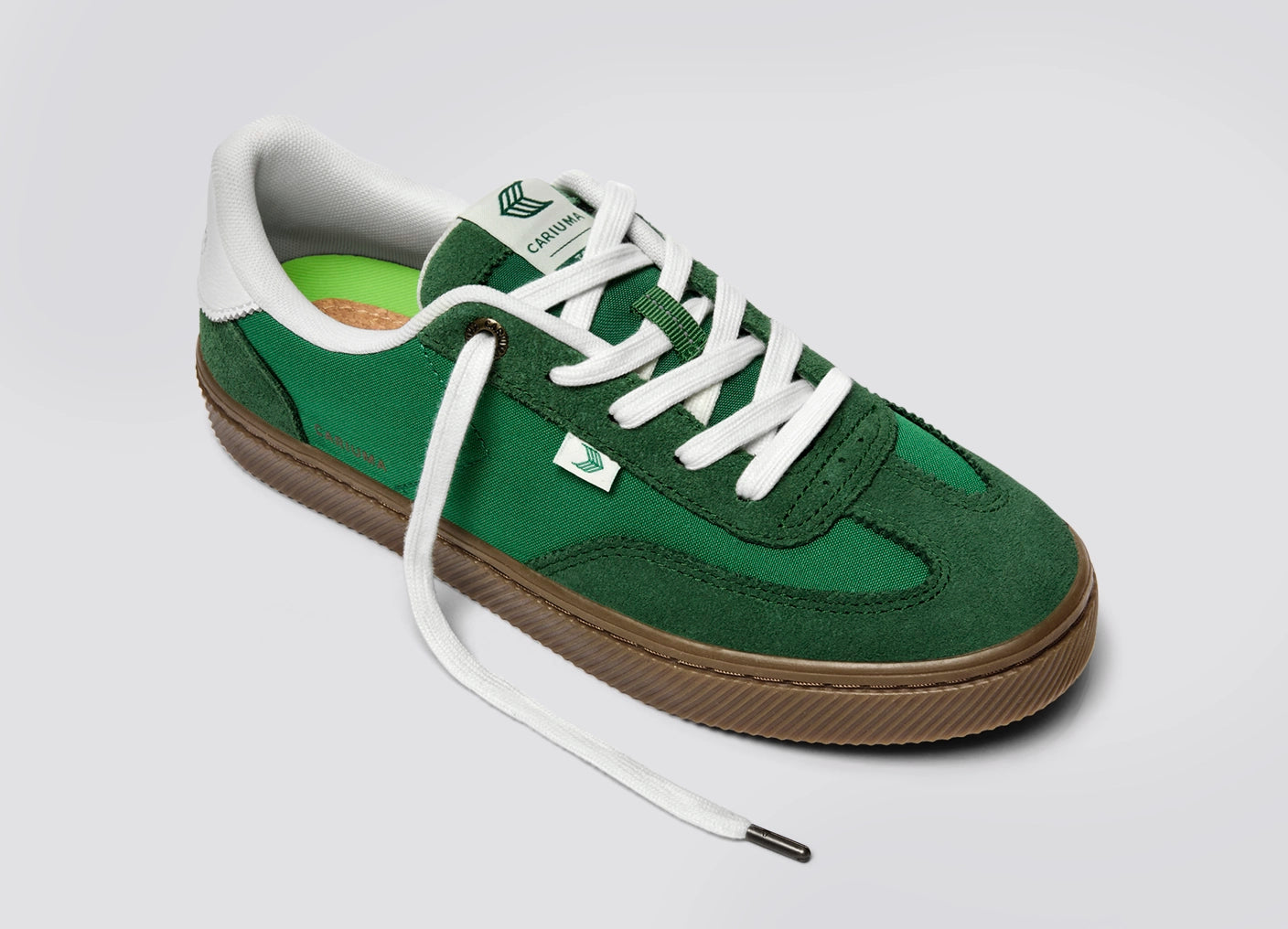 TOCA 尼龍德訓運動鞋 綠色 橡膠底